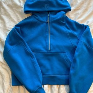 Scuba Oversized Half-Zip Hoodie